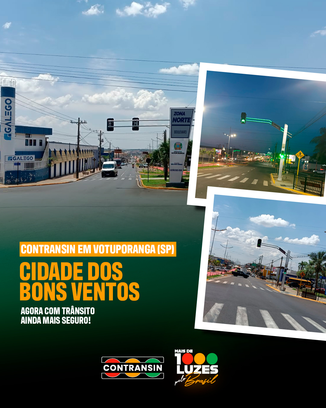 Novos semáforos em Votuporanga(SP)